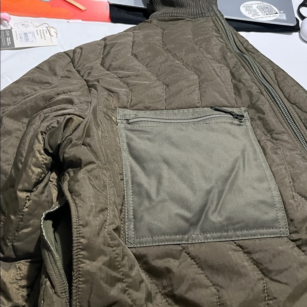EUC GE Spekon German Army Bundeswehr Parka Liner Cold Weather Quilted Jacket XL - Picture 10 of 10